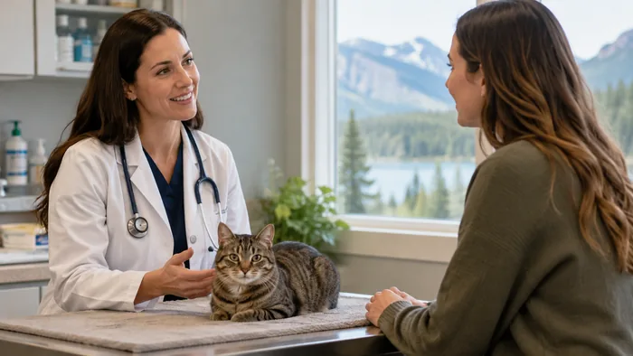 Cat-centered veterinary consultation